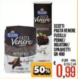 Supermercati EffePiù Scotti Pasta Venere Integrale offerta