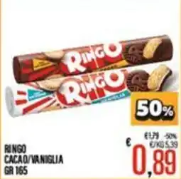 Supermercati EffePiù Ringo cacao/vaniglia offerta