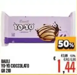 Supermercati EffePiù Bauli Yo-Yo Cioccolato offerta
