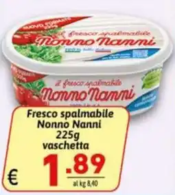 Ipercarni Fresco spalmabile Nonno Nanni offerta