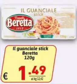 Ipercarni Il guanciale stick Beretta offerta