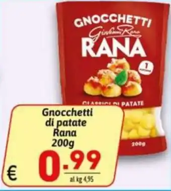 Ipercarni Gnocchetti di patate Rana offerta