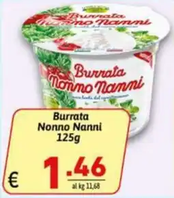 Ipercarni Burrata Nonno Nanni offerta