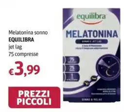 Futura Supermercati Melatonina sonno Equilibra offerta