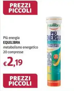 Futura Supermercati Più energia Equilibra offerta