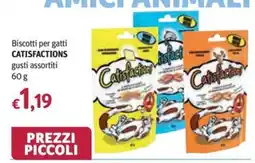 Futura Supermercati Biscotti per gatti Catisfactions offerta