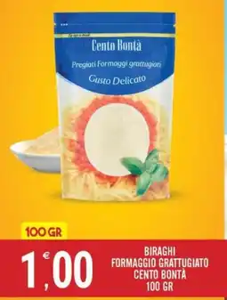 Tutto Buono Formaggio grattugiato Cento Bontà offerta