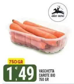 Tutto Buono Vaschetta carote bio offerta