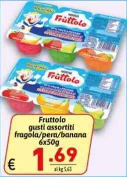 Ipercarni Fruttolo gusti assortiti offerta