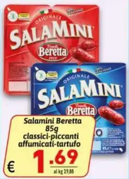 Ipercarni Salamini Beretta offerta