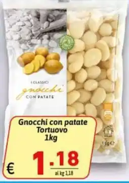 Ipercarni Gnocchi con patate Tortuovo offerta