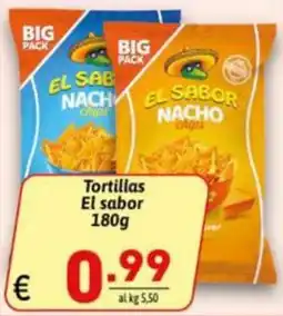 Ipercarni Tortillas El sabor offerta