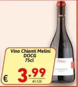 Ipercarni Vino Chianti Melini offerta