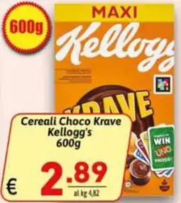 Ipercarni Cereali Choco Krave Kellogg's offerta