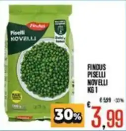Supermercati EffePiù Findus piselli novelli offerta