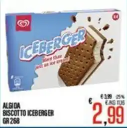 Supermercati EffePiù Algida biscotto iceberg offerta