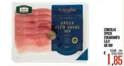 Supermercati EffePiù Consilia Speck Stagionato I.G.P. offerta