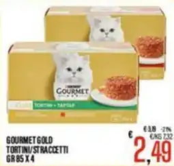 Supermercati EffePiù Gourmet Gold tortini/straccetti offerta
