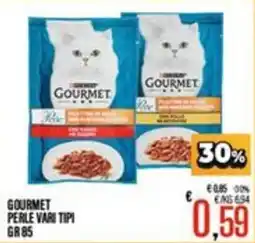 Supermercati EffePiù Gourmet perle vari tipi offerta