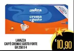 Supermercati EffePiù Lavazza caffè crema e gusto forte offerta