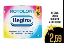 Supermercati EffePiù Regina carta igienica offerta