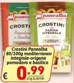 Ipercarni Crostini Panealba offerta