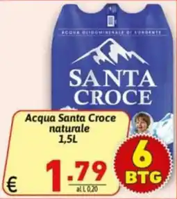 Ipercarni Acqua Santa Croce naturale offerta