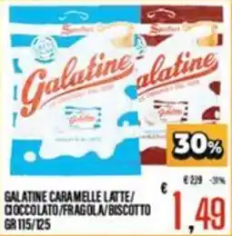 Supermercati EffePiù Galatine caramelle latte offerta