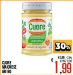 Supermercati EffePiù Cuore maionese offerta