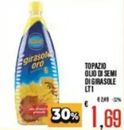 Supermercati EffePiù Topazio olio di semi di girasole offerta