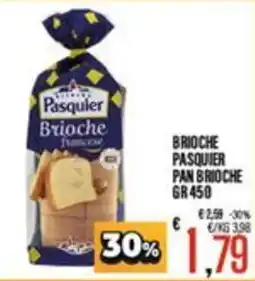 Supermercati EffePiù Brioche Pasquier offerta