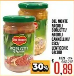 Supermercati EffePiù Del Monte Borlotti offerta
