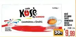 Supermercati EffePiù Caffè Kose by Kimbo offerta