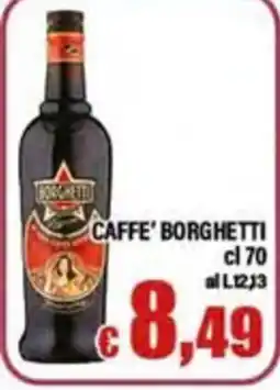 Top Supermercati Caffè Borghetti offerta
