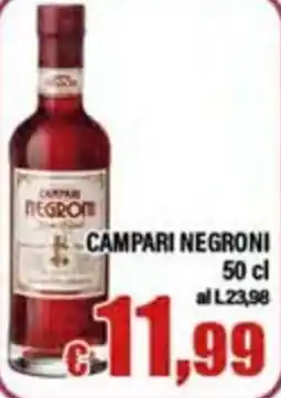 Top Supermercati Campari Negroni offerta