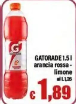 Top Supermercati Gatorade arancia rossa-limone offerta
