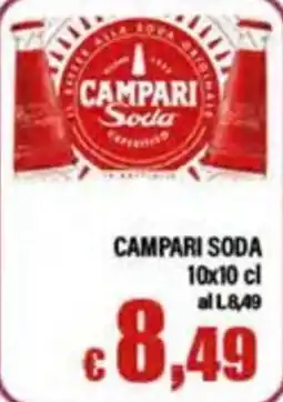 Top Supermercati Campari Soda offerta