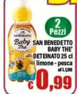 Top Supermercati San Benedetto Baby The' offerta