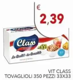Diper Tovaglioli Vit Class offerta