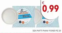 Diper Sea Party piatti piani/fondi offerta