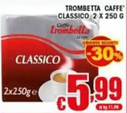 Sacoph Caffè Trombetta Classico offerta