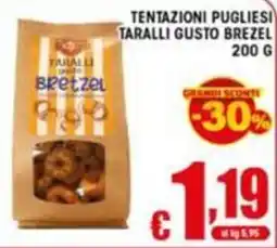 Sacoph Taralli gusto Bretzel offerta