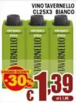 Sacoph Vino Tavernello bianco offerta