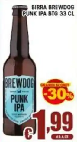 Sacoph Brewdog Punk IPA offerta