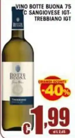 Sacoph Vino Botte Buona offerta