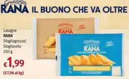 Futura Supermercati Lasagne RANA offerta