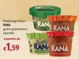 Futura Supermercati Pesto/sugo fresco RANA offerta