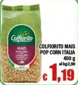 Top Supermercati Colfiorito mais pop corn italia offerta