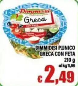 Top Supermercati Dimmidisi Punico Greca con Feta offerta