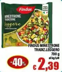 Top Supermercati Findus Minestrone Tradizione Leggero offerta